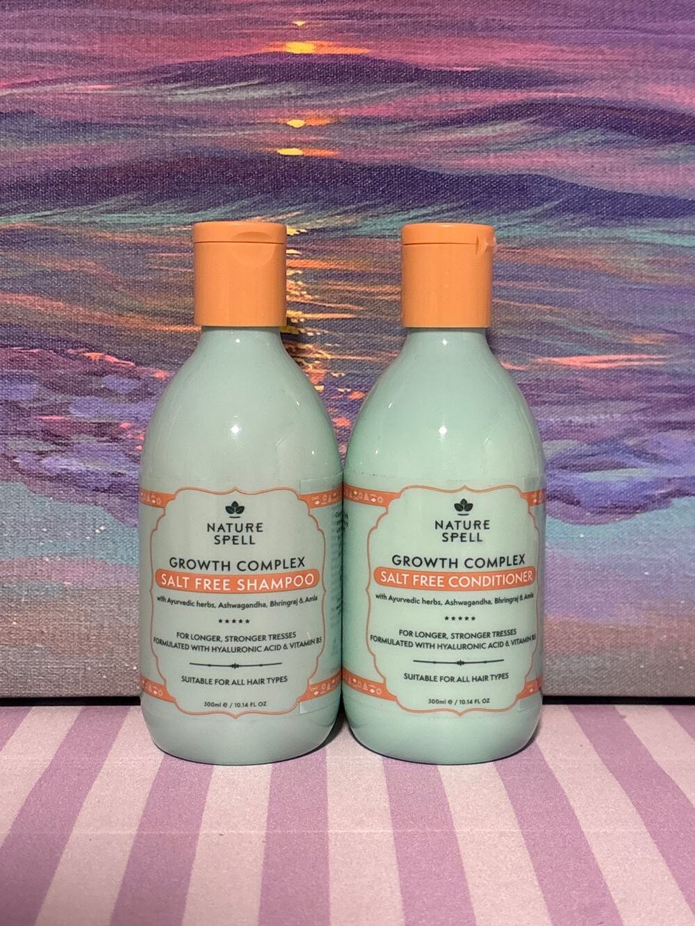 Nature Spell Growth Complex Shampoo & Conditioner Set